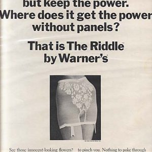Warner’s Girdle Ad 1964
