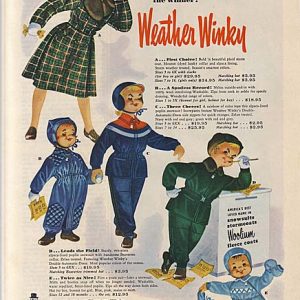 Weather Winky Children’s Clothing Ad 1952
