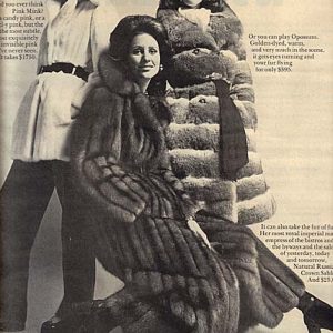Women's Furs Ad 1968