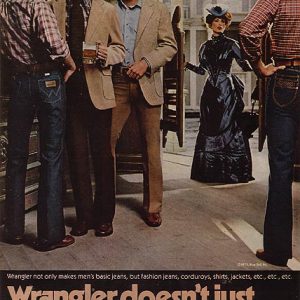 Wrangler Men’s Clothing Ad 1979