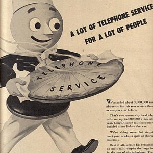 Bell Telephone Ad 1946