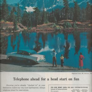 Bell Telephone Ad 1958