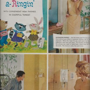 Bell Telephone Ad 1962