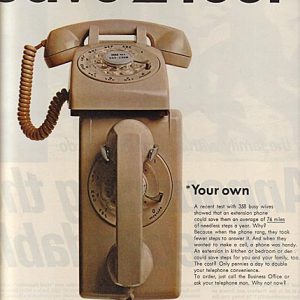 Bell Telephone Ad 1966