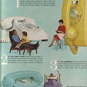 Bell Telephone Ad April 1963