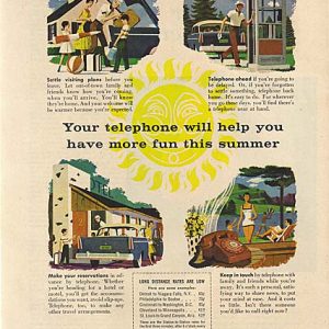 Bell Telephone Ad June 1956