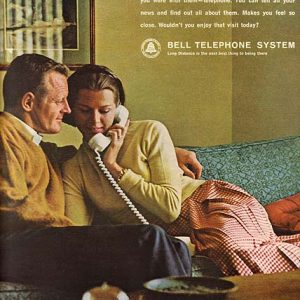 Bell Telephone Ad October 1963