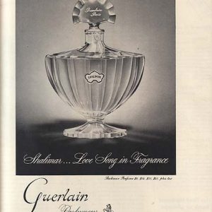 Guerlain Ad 1954