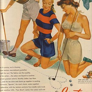 Jantzen Swimwear Ad June 1948