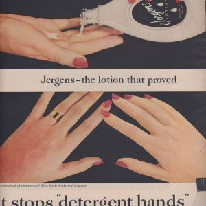 Jergens Ad 1956