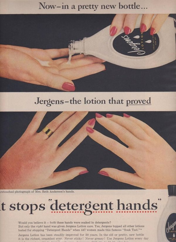 Jergens Ad 1956