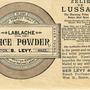 LaBlanche Ad 1888