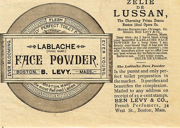 LaBlanche Ad 1888