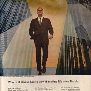 Wool Ad October 1964