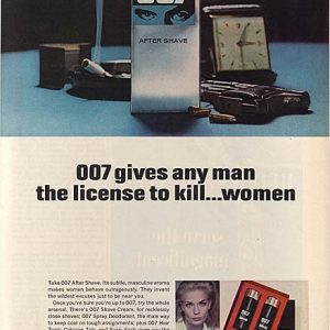 007 Grooming Products Ad December 1965