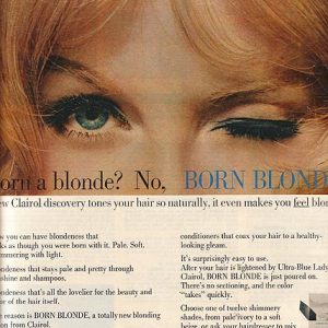 Clairol Ad 1965