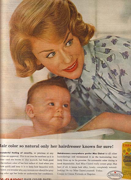 Clairol Ad June 1961 – Vintage Ads and Stuff