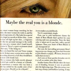 Clairol Ad May 1966