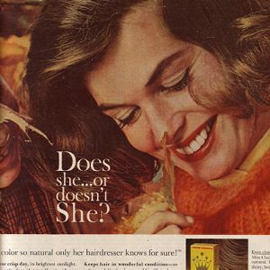 Clairol Ad October 1962