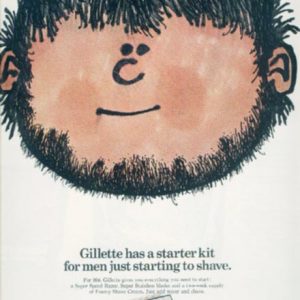 Gillette Ad 1967