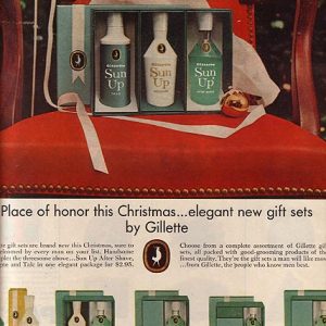 Gillette Ad December 1964