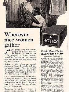 Kotex Ad 1922
