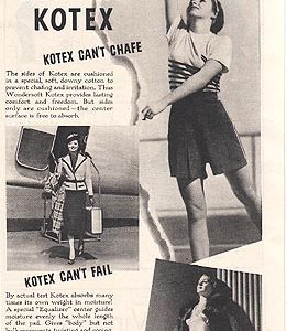 Kotex Ad 1937