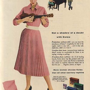 Kotex Ad 1954