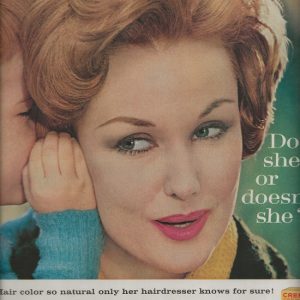 Miss Clairol Ad 1962