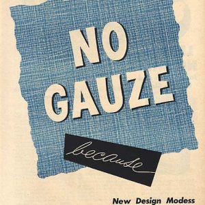 Modess Ad 1954