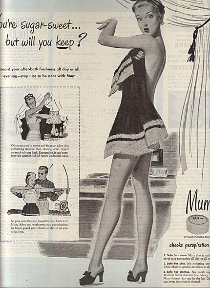 Mum Ad 1947 - Vintage Ads and Stuff