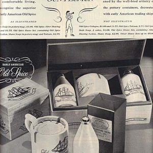 Old Spice Ad 1940