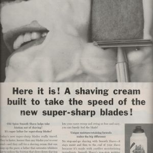 Old Spice Ad 1960