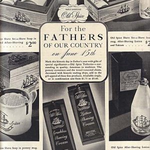 Old Spice Ad Vintage