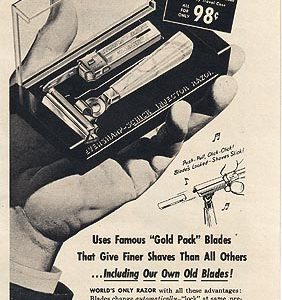 Schick Ad 1952