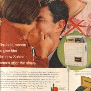 Schick Ad 1958