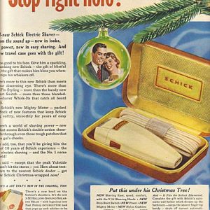 Schick Ad November 1948