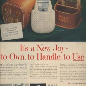 Schick Ad November 1950