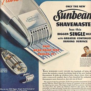 Sunbeam Ad 1947