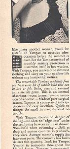 Tampax Ad 1951