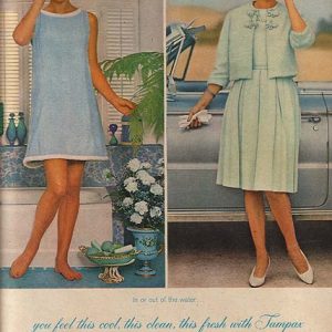 Tampax Ad August 1962