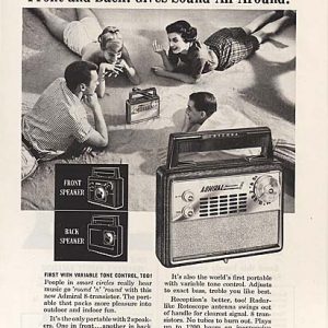 Admiral Radios Ad 1958