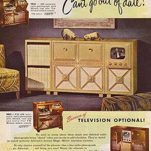 Admiral Radios Ad September 1948