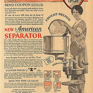 American Separator Ad 1928