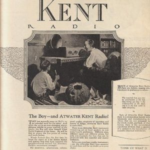 Atwater Kent Ad 1924