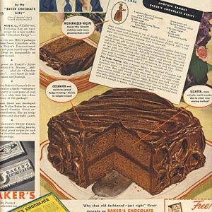 Baker's Ad 1939