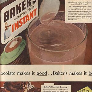 Baker's Ad 1954
