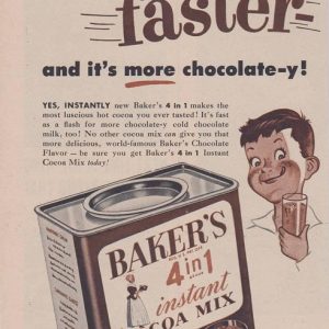 Baker's Ad February 1953