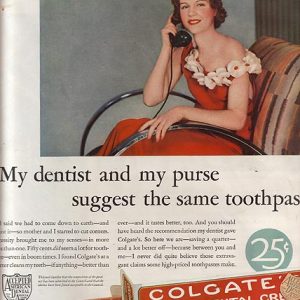 Colgate Ad 1932