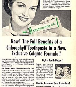 Colgate Ad 1952